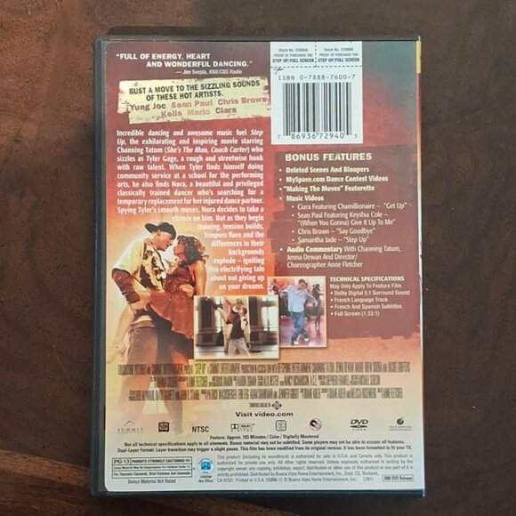 Step Up DVD - Picture 2 of 4